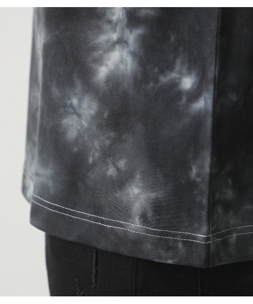 AZUL by moussy（アズールバイマウジー）の「ONE TONE TIE-DYE TEE/ワントーンタイダイTシャツ（Tシャツ/カットソー・メンズ・ブルー系その他/ベージュ系その他/ブラック系その他・LARGE/MEDIUM）」の15枚目の写真