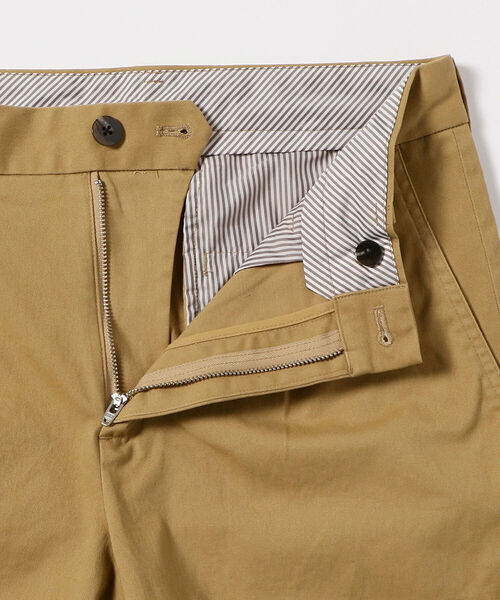 BEAMS LIGHTS(ビームスライツ)の「BEAMS LIGHTS / ストレッチ ベーシック チノ ショーツ(チノパンツ・メンズ・ネイビー/ベージュ/オフホワイト・LARGE/MEDIUM/SMALL)」の9枚目の写真