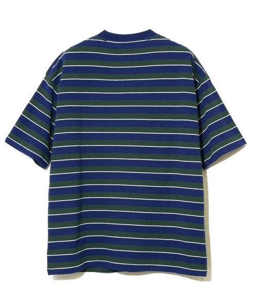 Mark Gonzales（マーク・ゴンザレス）の「Mark Gonzales/マークゴンザレス    BORDER S/S BIG TEE（Tシャツ/カットソー・メンズ・その他1/その他2/その他3・MEDIUM/LARGE）」の15枚目の写真