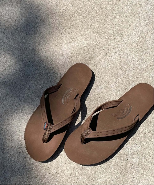 RAINBOW SANDALS（レインボーサンダル）の「【RAINBOW SANDALS】SANDALS SINGLE LAYER 1/2：サンダル◆（サンダル・レディース・ブラウン・SMALL/MEDIUM/LARGE）」の10枚目の写真