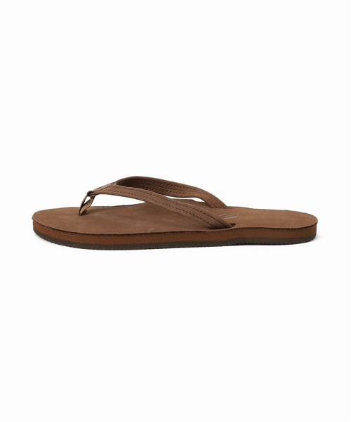 RAINBOW SANDALS（レインボーサンダル）の「【RAINBOW SANDALS】SANDALS SINGLE LAYER 1/2：サンダル◆（サンダル・レディース・ブラウン・SMALL/MEDIUM/LARGE）」の3枚目の写真