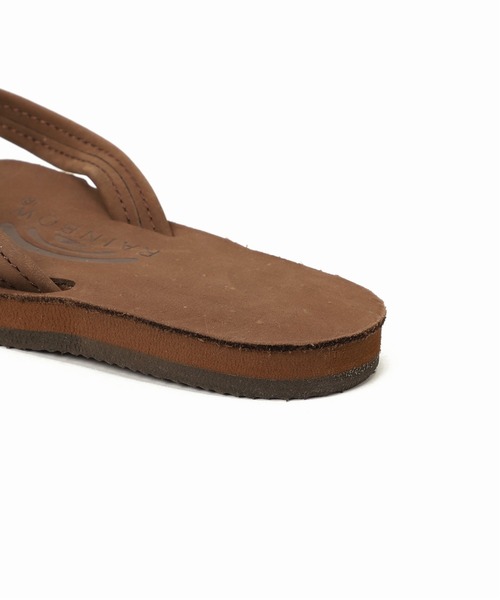 RAINBOW SANDALS（レインボーサンダル）の「【RAINBOW SANDALS】SANDALS SINGLE LAYER 1/2：サンダル◆（サンダル・レディース・ブラウン・SMALL/MEDIUM/LARGE）」の2枚目の写真