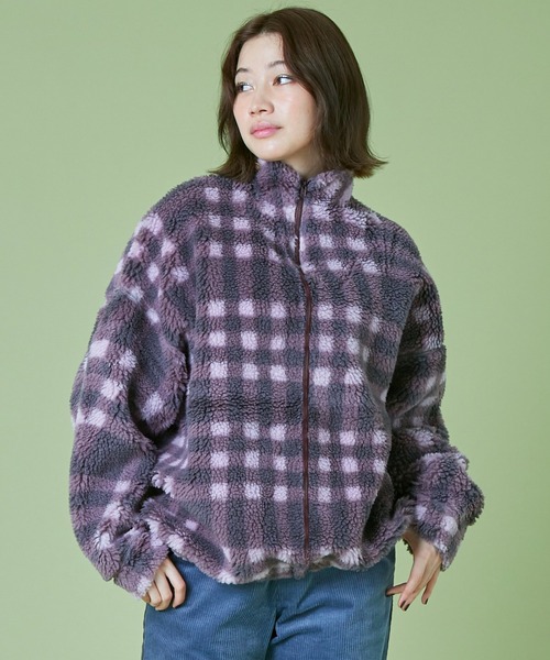 LittleSunnyBite/リトルサニーバイト/ORIGINAL CHECKED BOA JKT