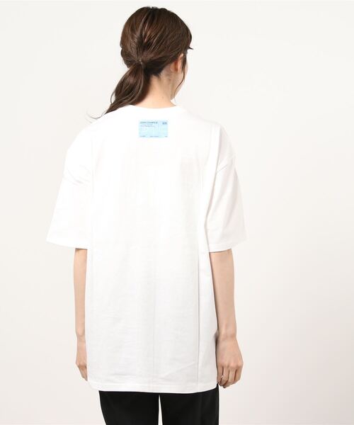 BORN CHAMPS(ボーンチャンプス)の「『BORN CHAMPS/ボーンチャンプス』WALKING BASKET BALL TEE/ウォーキングバスケットボール 半袖Tシャツ(Tシャツ/カットソー・レディース・ホワイト/グリーン/ブルー・M/L)」の9枚目の写真