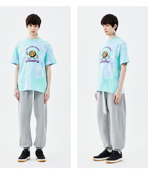 【PHYPS】 BASKETBALL STAR BEAR CREWNECK ■海外限定 ■韓国 アニメ【ぼっち・ざ・ろっく！】【HUMAN ROBOT】GRAPHIC RINGER