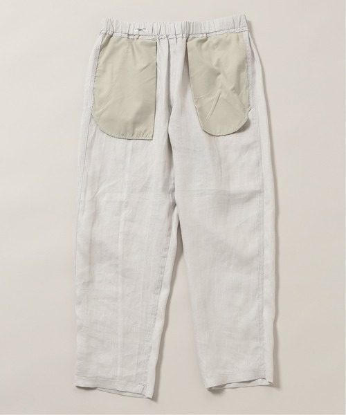 JOURNAL STANDARD relume（ジャーナルスタンダード　レリューム）の「FLANDERS LINEN PLAYING イージーパンツ（スラックス・メンズ・ブラック/ブラウン/ホワイト×ホワイト・SMALL/MEDIUM/LARGE）」の11枚目の写真