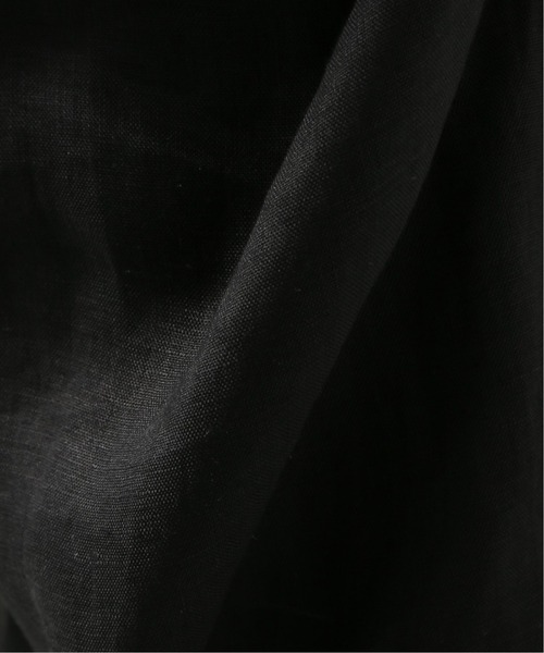 JOURNAL STANDARD relume（ジャーナルスタンダード　レリューム）の「FLANDERS LINEN PLAYING イージーパンツ（スラックス・メンズ・ブラック/ブラウン/ホワイト×ホワイト・SMALL/MEDIUM/LARGE）」の14枚目の写真