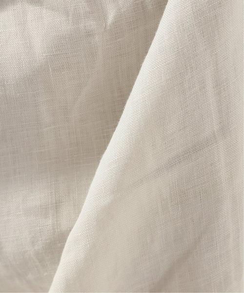 JOURNAL STANDARD relume（ジャーナルスタンダード　レリューム）の「FLANDERS LINEN PLAYING イージーパンツ（スラックス・メンズ・ブラック/ブラウン/ホワイト×ホワイト・SMALL/MEDIUM/LARGE）」の15枚目の写真