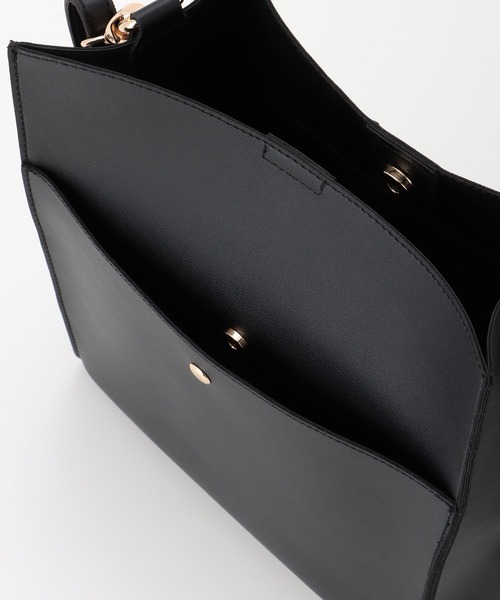 Honeys（ハニーズ）の「スクエアショルダーＢａｇ（ショルダーバッグ・レディース・ライトブラウン/ライトグレー/ブラック・FREE）」の12枚目の写真