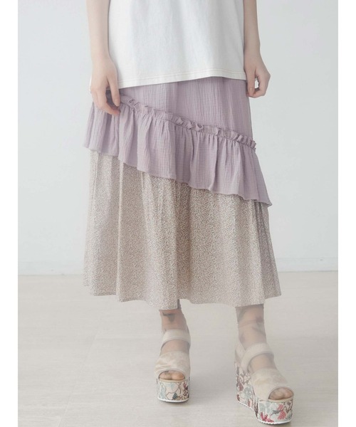 merry jenny（メリージェニー）の「spangleベロア厚底サンダル（サンダル・レディース・ベージュ/グレー・MEDIUM/LARGE）」の18枚目の写真