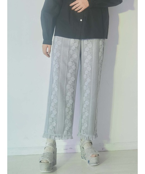 merry jenny（メリージェニー）の「spangleベロア厚底サンダル（サンダル・レディース・ベージュ/グレー・MEDIUM/LARGE）」の22枚目の写真