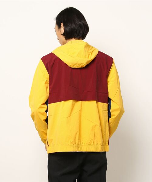 NEW BALANCE（ニューバランス）の「NB Athletics Higher Learning  ウインドブレーカージャケット（ナイロンジャケット・メンズ・イエロー/ブルー/ブラック・SMALL/MEDIUM/LARGE/X-LARGE/XX-LARGE）」の7枚目の写真