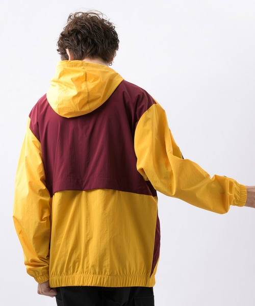 NEW BALANCE（ニューバランス）の「NB Athletics Higher Learning  ウインドブレーカージャケット（ナイロンジャケット・メンズ・イエロー/ブルー/ブラック・SMALL/MEDIUM/LARGE/X-LARGE/XX-LARGE）」の12枚目の写真