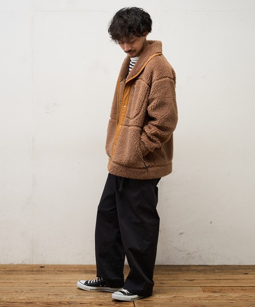 CIAOPANIC TYPY（チャオパニックティピー）の「【Fine 2月号掲載】【Ares / アース】ショールカラーボアカーディガン（その他アウター・メンズ・キャメル・ONE SIZE）」の6枚目の写真