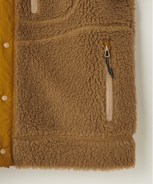 CIAOPANIC TYPY（チャオパニックティピー）の「【Fine 2月号掲載】【Ares / アース】ショールカラーボアカーディガン（その他アウター・メンズ・キャメル・ONE SIZE）」の8枚目の写真