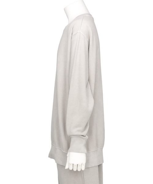 603（ロクマルサン）の「603 クルーネックスウェット（スウェット・メンズ・ライトグレー・FREE）」の3枚目の写真