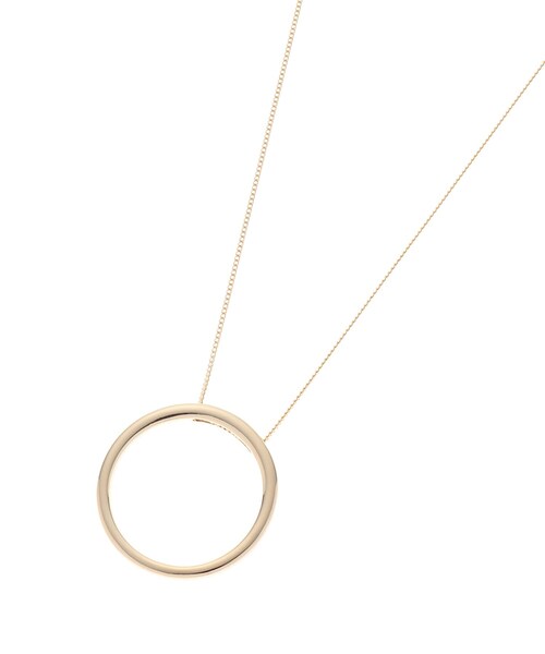 セール ネックレス アクセサリー サークルワントップネックレス ネックレス Untitled アンタイトル のファッション