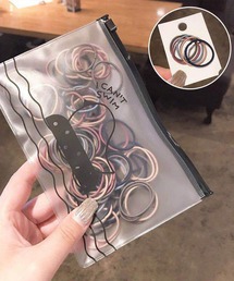 juweel | 大容量 ミニヘアゴム100本セット(ヘアゴム)