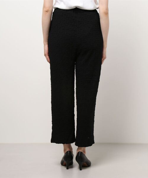 nemne store（ネンネストア）の「おさんぽに出かけるジャガードイージーパンツ（その他パンツ・レディース・ブラック/ベージュ/グリーン/アイボリー・SMALL/MEDIUM）」の5枚目の写真