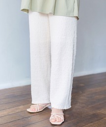 nemne store | おさんぽに出かけるジャガードイージーパンツ(その他パンツ)