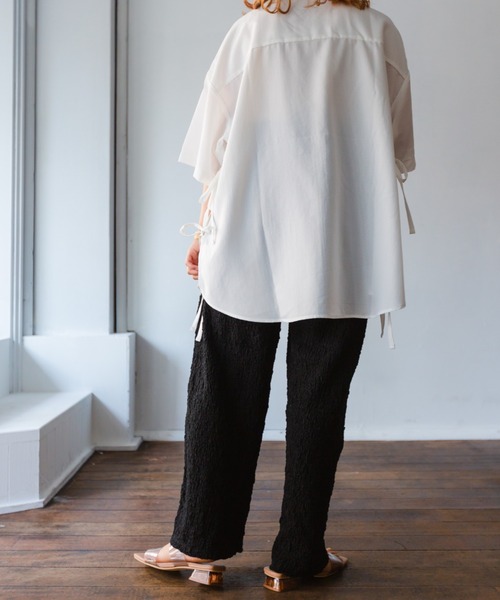 nemne store（ネンネストア）の「おさんぽに出かけるジャガードイージーパンツ（その他パンツ・レディース・ブラック/ベージュ/グリーン/アイボリー・SMALL/MEDIUM）」の22枚目の写真