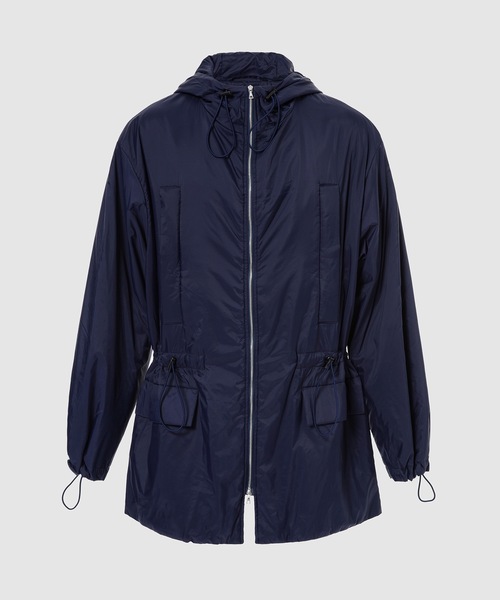 ドリスヴァンノッテン　黒 マウンテンパーカー DRIES VAN NOTEN（ドリス ヴァン ノッテン） パーカー HANNETT BIS