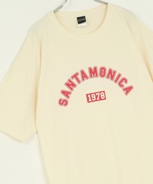 【SIDEWAY STANCE】ヴィンテージ ピグメント加工 プリント オーバーサイズ 半袖Tシャツ