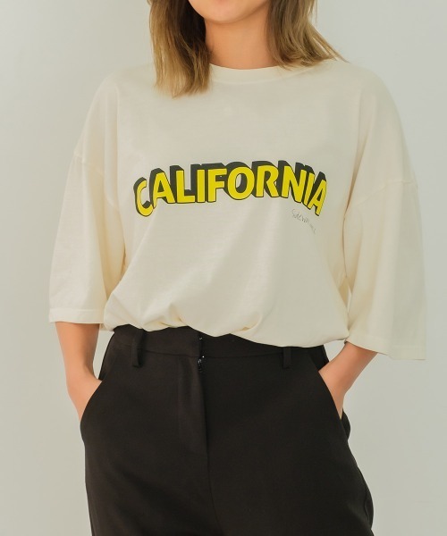 SIDEWAY STANCE（サイドウェイスタンス）の「【SIDEWAY STANCE】ヴィンテージ ピグメント加工 プリント オーバーサイズ 半袖Tシャツ（Tシャツ/カットソー・メンズ・A/B/C/D/E/F/G/H/I/J/K/L/M/N/O/P/Q/R/S/T・MEDIUM/LARGE/X-LARGE）」の12枚目の写真