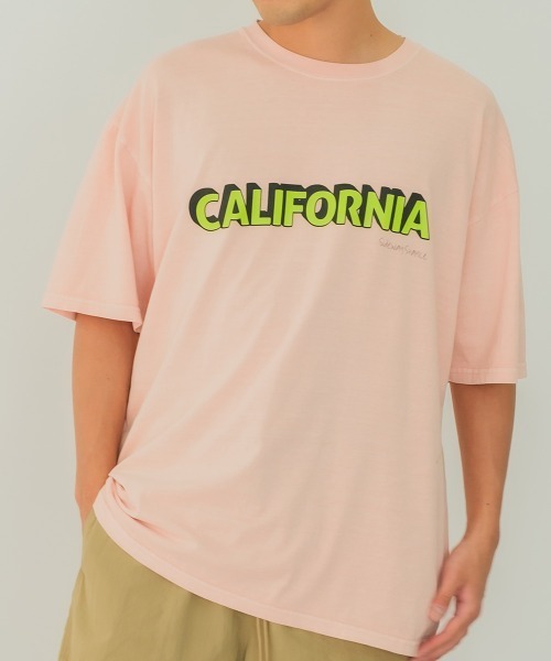 SIDEWAY STANCE（サイドウェイスタンス）の「【SIDEWAY STANCE】ヴィンテージ ピグメント加工 プリント オーバーサイズ 半袖Tシャツ（Tシャツ/カットソー・メンズ・A/B/C/D/E/F/G/H/I/J/K/L/M/N/O/P/Q/R/S/T・MEDIUM/LARGE/X-LARGE）」の14枚目の写真