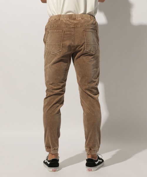 BAYFLOW（ベイフロー）の「コーディロイジョグパンツ（その他パンツ・メンズ・ブラウン/チャコール/ダークブルー/ベージュ/オフホワイト・LARGE/MEDIUM/SMALL）」の8枚目の写真