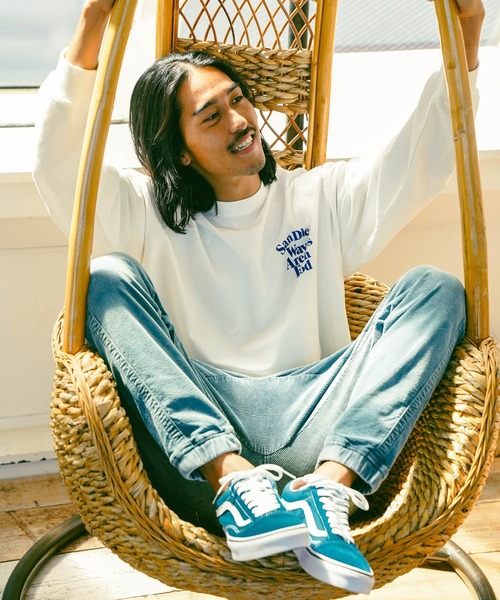 BAYFLOW（ベイフロー）の「コーディロイジョグパンツ（その他パンツ・メンズ・ブラウン/チャコール/ダークブルー/ベージュ/オフホワイト・LARGE/MEDIUM/SMALL）」の6枚目の写真