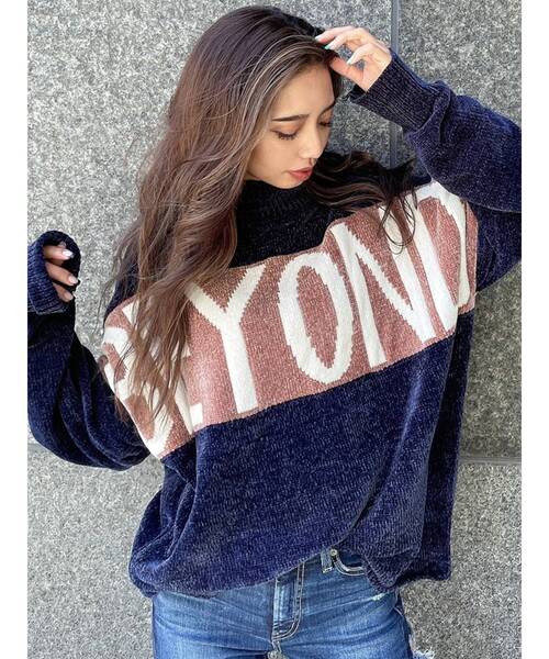 新品 GYDA 総ロゴ ニット 今期 完売品 大人気 オーバーサイズ ジェイダ GYDA（ジェイダ） ニット GYDAロゴニットトップス : ZOZOTOWN Yahoo!店