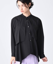 アシメトリー変形シャツ