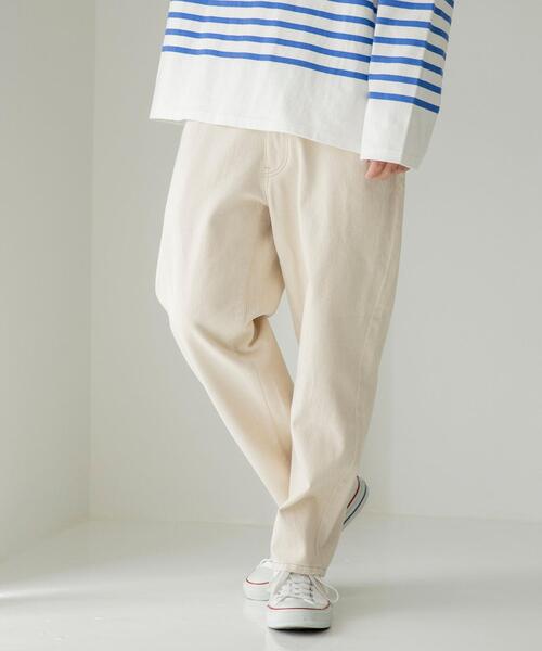 coen（コーエン）の「バルーンデニムパンツ(ナチュラル)（デニムパンツ・メンズ・ナチュラル・SMALL/MEDIUM/LARGE/X-LARGE）」の4枚目の写真