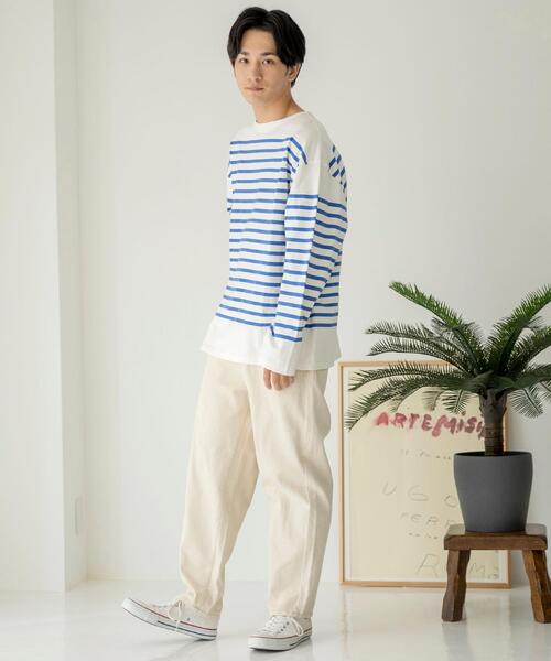 coen（コーエン）の「バルーンデニムパンツ(ナチュラル)（デニムパンツ・メンズ・ナチュラル・SMALL/MEDIUM/LARGE/X-LARGE）」の6枚目の写真