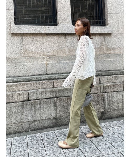 ulu（ウル）の「Back ｌace knit（その他トップス・レディース・ホワイト・FREE）」の14枚目の写真