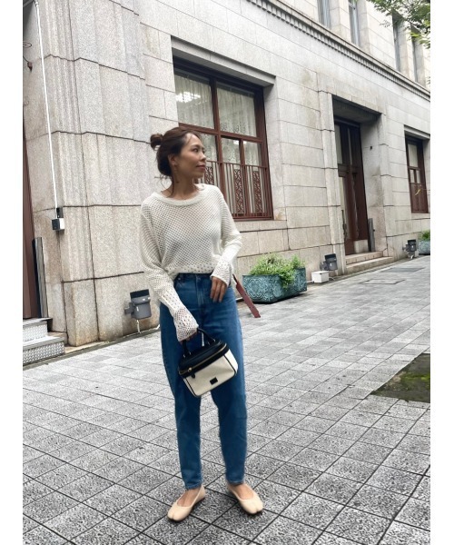 ulu（ウル）の「Back ｌace knit（その他トップス・レディース・ホワイト・FREE）」の17枚目の写真