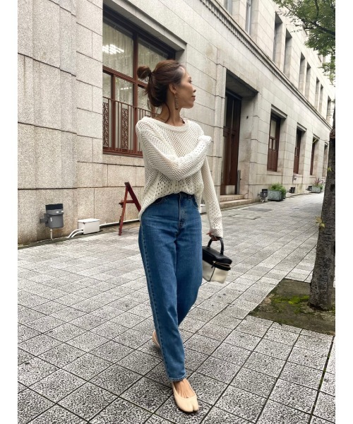 ulu（ウル）の「Back ｌace knit（その他トップス・レディース・ホワイト・FREE）」の10枚目の写真