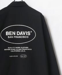 BEN DAVIS/ベンデイビス ビッグシルエット バックプリン コーチジャケット