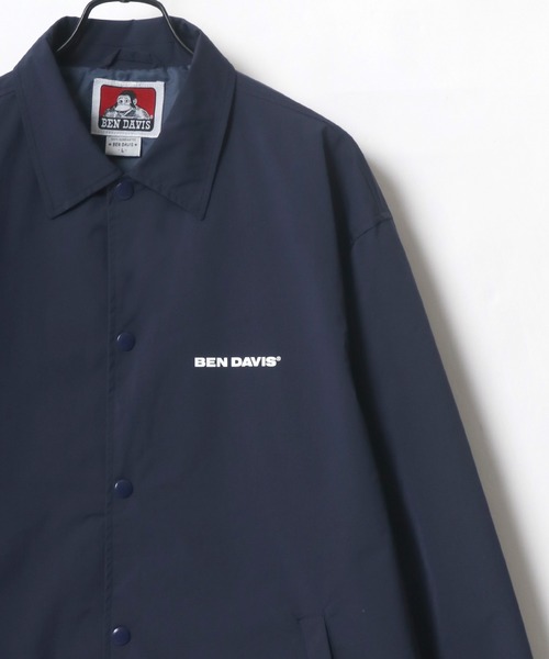 BEN DAVIS(ベンデイビス)の「BEN DAVIS/ベンデイビス ビッグシルエット バックプリン コーチジャケット(ナイロンジャケット・メンズ・ライトグレー/ブラック/ネイビー/グリーン・M/L/XL)」の8枚目の写真