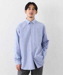 EDIFICE（エディフィス）の「【LA BOUCLE / ラブークル】レギュラーカラーシャツ ブルーストライプ（シャツ/ブラウス・メンズ）」