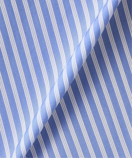 EDIFICE（エディフィス）の「【LA BOUCLE / ラブークル】レギュラーカラーシャツ ブルーストライプ（シャツ/ブラウス・メンズ・ブルー・2/1/3）」の13枚目の写真