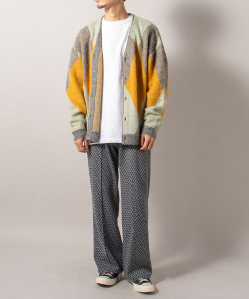 GLOSTER（グロスター）の「【予約分完売につき、リピート決定＆新色追加！】【GLOSTER/グロスター】モヘヤミックスカーディガン（カーディガン/ボレロ・メンズ・ブラック系その他/グレー系その他/ベージュ系その他/パープル系その他・FREE）」の19枚目の写真