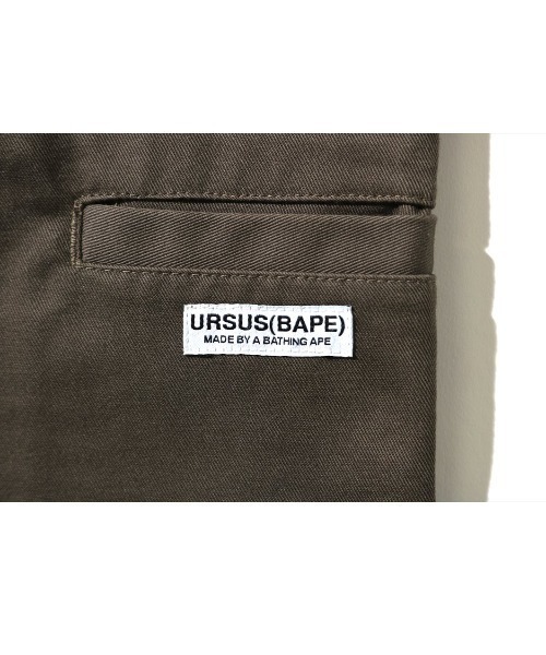 A BATHING APE（アベイシングエイプ）の「URSUS WORKER PANTS M