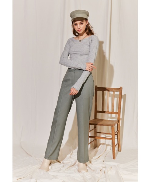 ALEXIA STAM（アリシアスタン）の「Mellow Hem Rib Long Sleeve