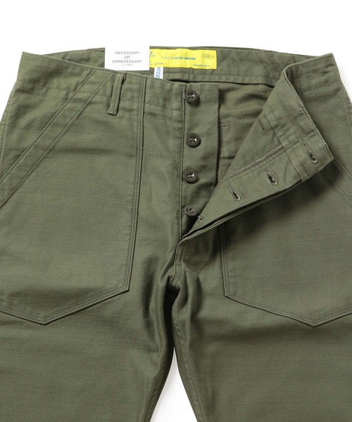NECESSARY or UNNECESSARY(ネセサリーオアアンネセサリー)の「【NECESSARY OR UNNECESSARY】KENNY BAKER SLIM(その他パンツ・メンズ・オリーブ・M/S/L)」の7枚目の写真