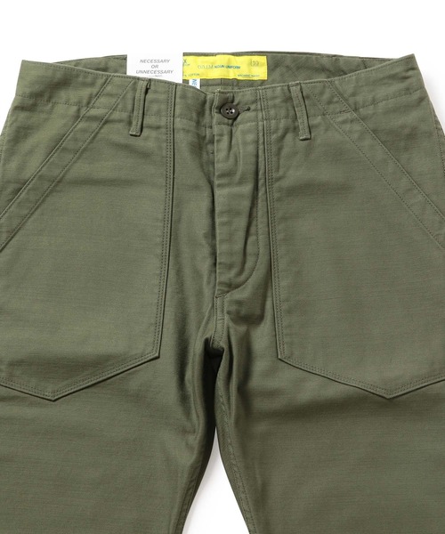 NECESSARY or UNNECESSARY(ネセサリーオアアンネセサリー)の「【NECESSARY OR UNNECESSARY】KENNY BAKER SLIM(その他パンツ・メンズ・オリーブ・M/S/L)」の6枚目の写真