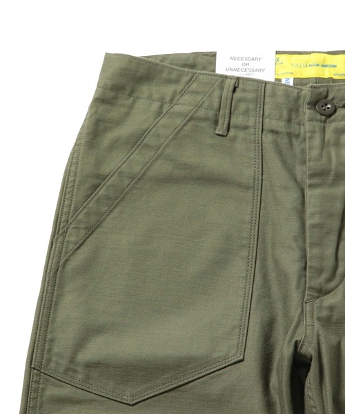NECESSARY or UNNECESSARY(ネセサリーオアアンネセサリー)の「【NECESSARY OR UNNECESSARY】KENNY BAKER SLIM(その他パンツ・メンズ・オリーブ・M/S/L)」の8枚目の写真
