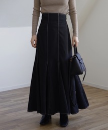 UNFIELD | 【UNFIELD 配色ステッチマーメイドスカート】(スカート)