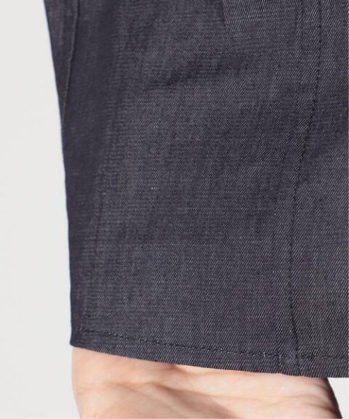 SLOBE IENA(スローブイエナ)の「LE DENIM タックスリーブブラウス【洗濯機使用可能】◆(シャツ/ブラウス・レディース・ネイビー・FREE)」の13枚目の写真
